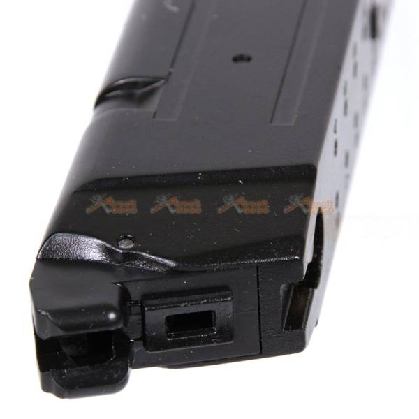 APS Metal 23rds CO2 Magazine for APS ACP Series Airsoft GBB (Black) - Image 3