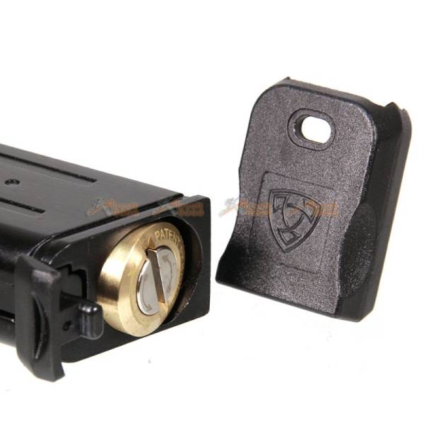 APS Metal 23rds CO2 Magazine for APS ACP Series Airsoft GBB (Black) - Image 4