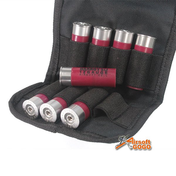 APS CO2 Cartridge with Bag for CAM870 Shotgun (8pcs Pack RED)