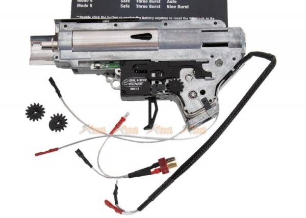 EMG (by APS) eSilver Edge Gearbox for EMG (by APS) Ver.2 M4 Airsoft AEG Rifles  - (Rear Wired) - Image 2
