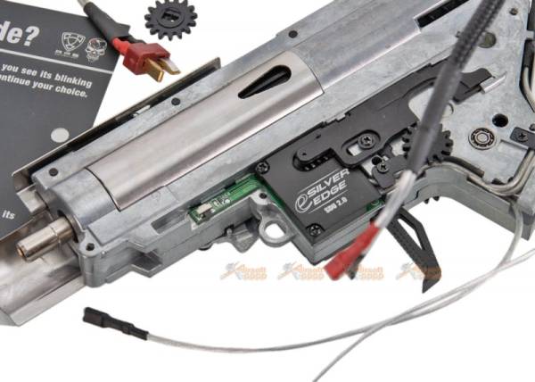 EMG (by APS) eSilver Edge Gearbox for EMG (by APS) Ver.2 M4 Airsoft AEG Rifles  - (Rear Wired) - Image 7