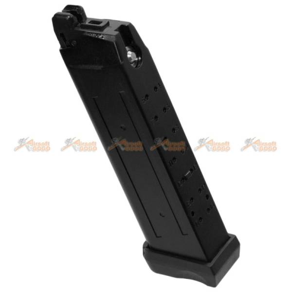 APS CO2 SHARK-D Semi/Auto GBB Pistol (Black Slide, Dark Earth Frame) - Image 2