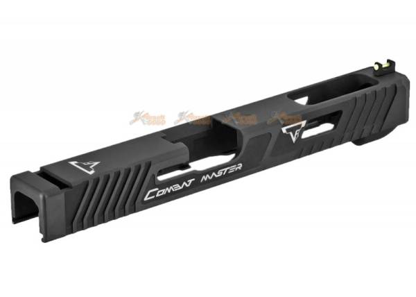 APS EMG/TTi Combat Master G34 Slide Kit w/Barrel in Black For Toyko Marui / WE G17 Gen3 GBB - Image 2