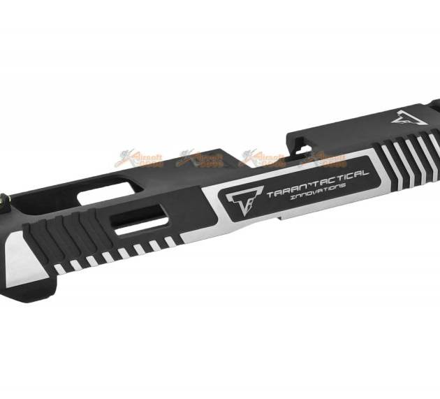 APS EMG/TTi Combat Master G34 Slide Kit w/Barrel in Silver  For Umarex / VFC G17 Gen4 GBB