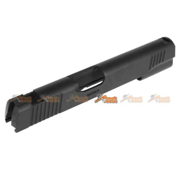 Army Force Metal Slide for Army R28 / Marui 1911 GBB (With Marking, Black) - Image 2