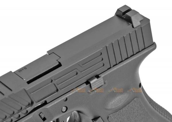 Army Alloy Slide R17-2 G17 GBB Pistol (Black) - Image 10