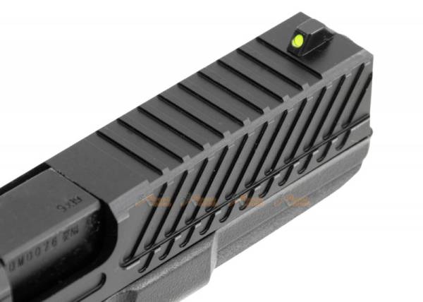 Army Alloy Slide R17-2 G17 GBB Pistol (Black) - Image 8