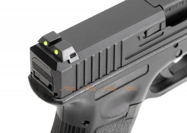 Army Alloy Slide R17-2 G17 GBB Pistol (Black) - Image 9