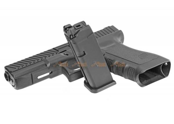 Army Alloy Slide R17-2 G17 GBB Pistol (Black) - Image 7