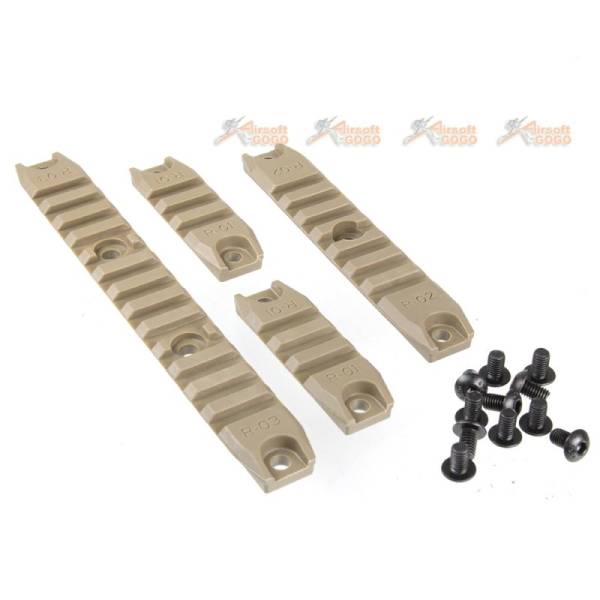 Ares Amoeba M4 Rail Set for ARES Amoeba AM-013, AM-014 , AM-015 AEG Series (DE)
