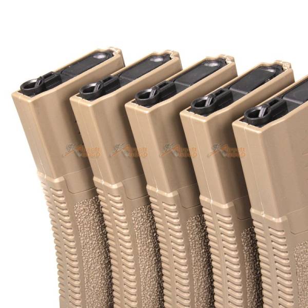 ARES 140rds Hi-Capa Magazine for ARES Amoeba M4/ M16 Series Airsoft AEG (DE, 5 pcs) - Image 6