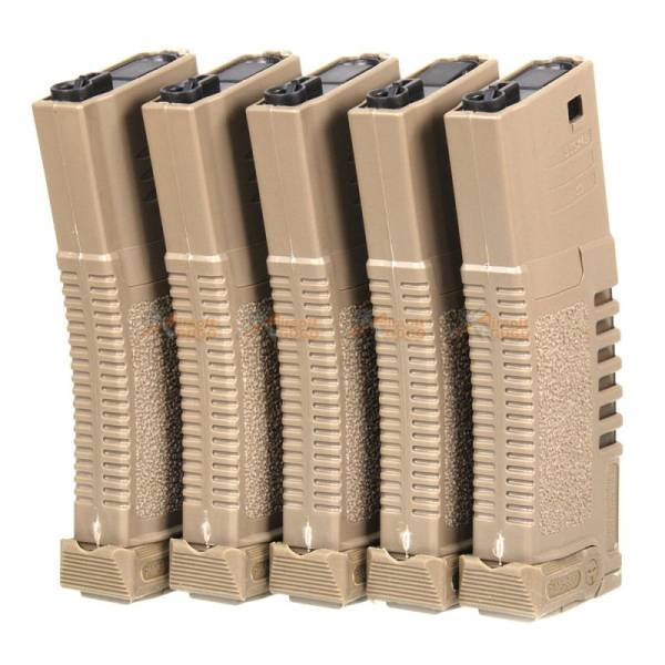 ARES 140rds Hi-Capa Magazine for ARES Amoeba M4/ M16 Series Airsoft AEG (DE, 5 pcs) - Image 4