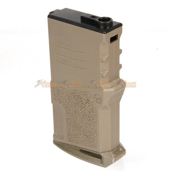 ARES 120rd AEG Short Magazine for Amoeba M4/M16 Series Airsoft AEG (DE, 10 pcs) - Image 3