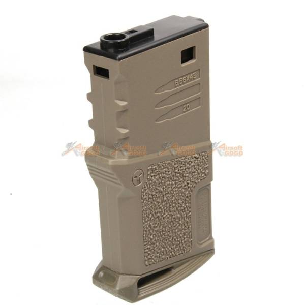 ARES 120rd AEG Short Magazine for Amoeba M4/M16 Series Airsoft AEG (DE, 10 pcs) - Image 2