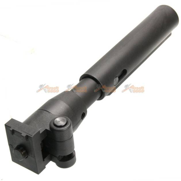 ARES VZ58 to M4 Foldable Buffer Tuber with Buffer Tuber Lock Adapter (Black)