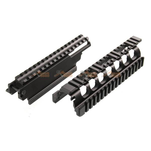 ARES 7 Inch Metal Gearbox Set for ARES VZ58 Airsoft AEG (Black) - Image 2