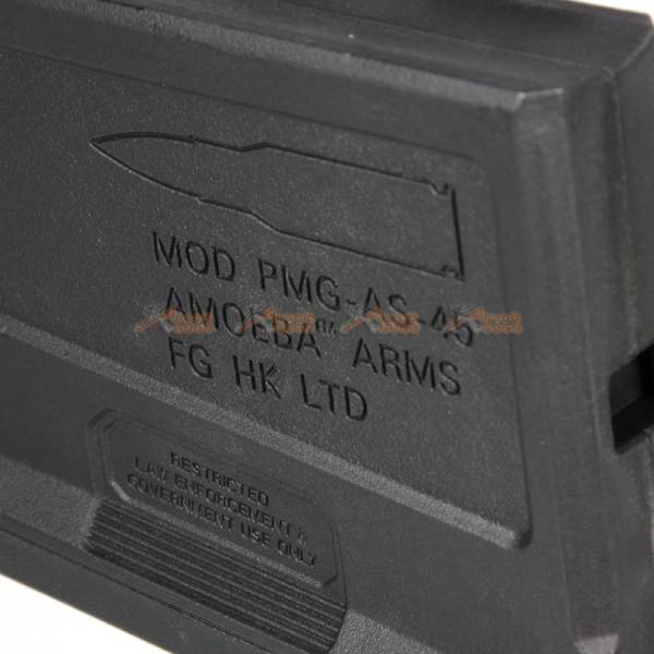 45rds Magazine (Short Version) for Airsoft Ares Amoeba Striker AS01 Series (Black) - Image 4