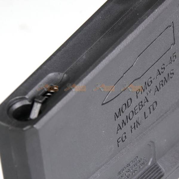 45rds Magazine (Short Version) for Airsoft Ares Amoeba Striker AS01 Series (Black) - Image 3