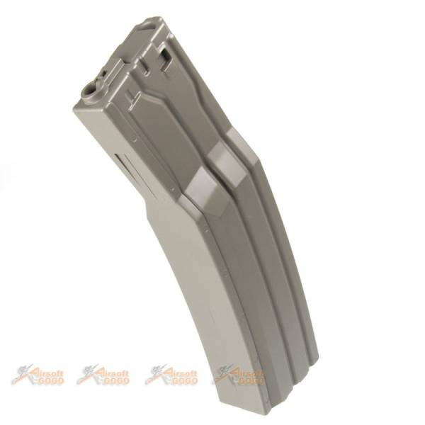Metal 900rds Hi-Capa Magazine for Ares M4/M16 AEG Series (Grey) - Image 2