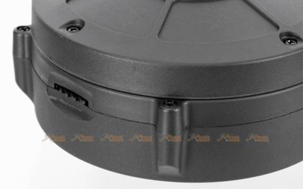 ARES 1300rds Drum Magazine for ARES M45 Airsoft AEG (Black) - Image 3