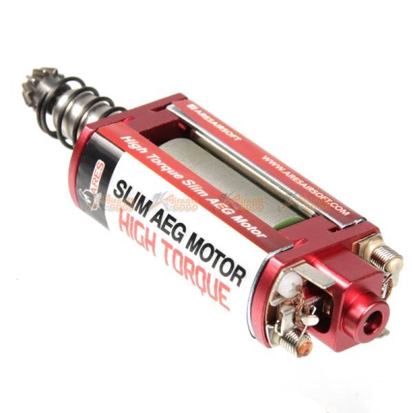 Ares High Torque Slim AEG Long Shaft Motor with Grip for M4 Airsoft AEG (Type A, Black) - Image 6
