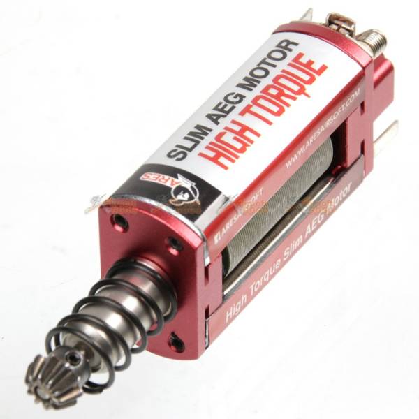 ARES High Torque Slim AEG Long Shaft Motor with Grip for M4 Airsoft AEG (Type A, DE) - Image 6
