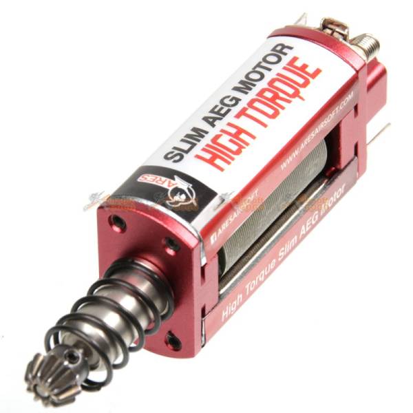 ARES High Torque Slim AEG Long Shaft Motor with Grip for M4 Airsoft AEG (Type B, Black) - Image 5