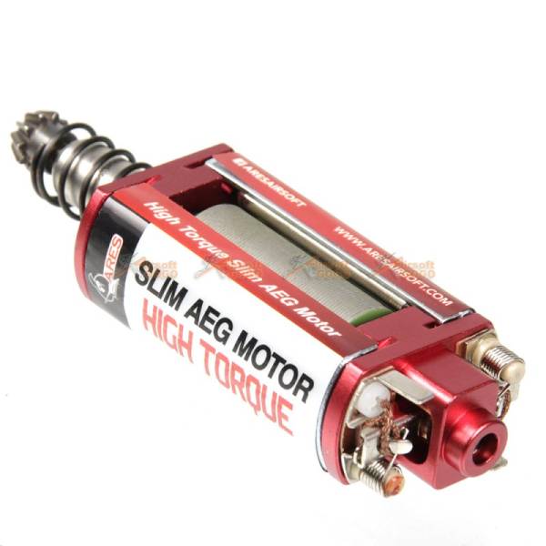 ARES High Torque Slim AEG Long Shaft Motor with Grip for M4 Airsoft AEG (Type B, Black) - Image 3