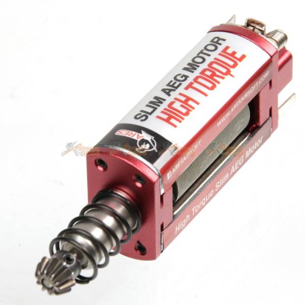 ARES High Torque Slim AEG Long Shaft Motor with Grip for M4 Airsoft AEG (Type B, DE) - Image 3