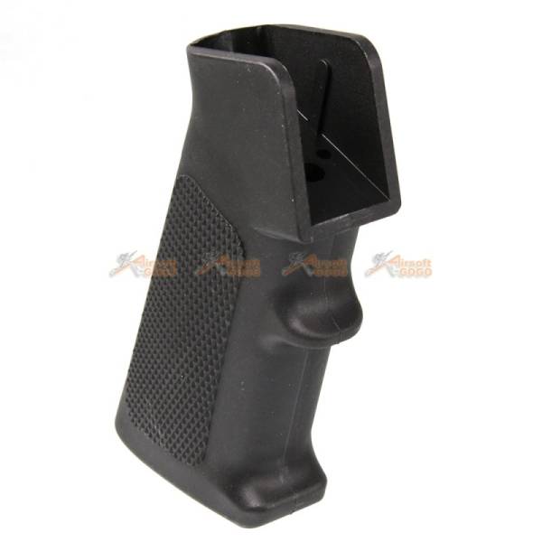 Super High Torque Slim AEG Long Shaft Motor with Grip for M4 Airsoft AEG (Black) - Image 2