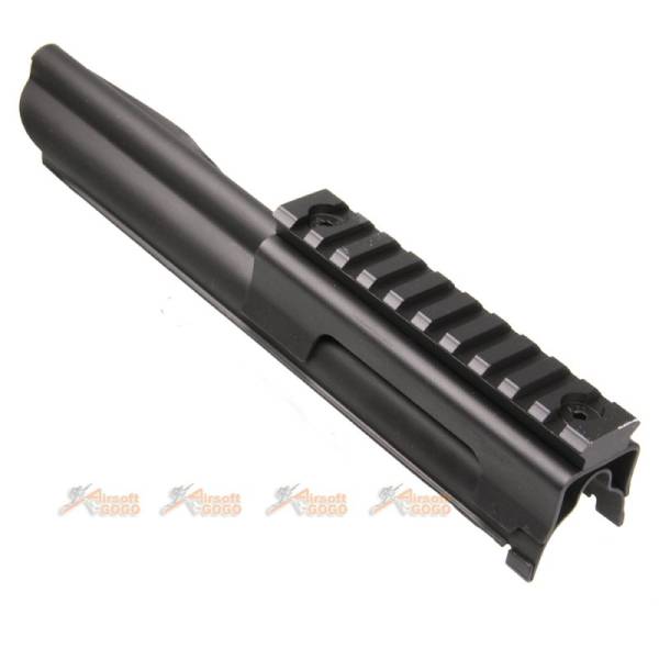 Top Cover with Rail System for ARES L1A1 AEG Series (Black)