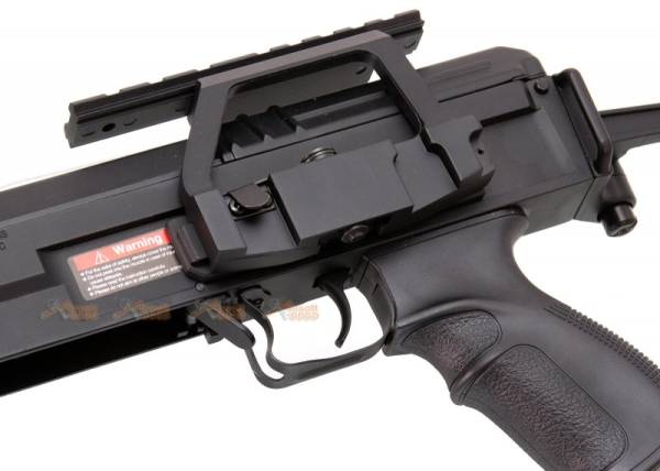 13cm Length Side Rail Mount Base for ARES VZ 58 Airsoft AEG (Black) - Image 2