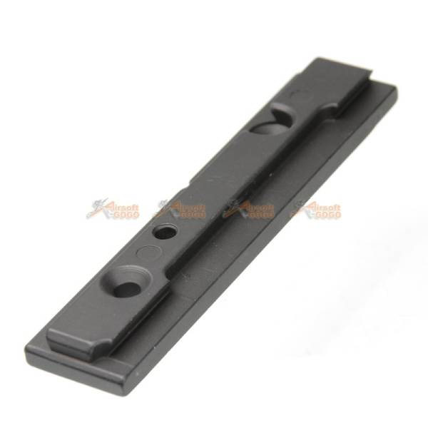Side Mount Plate for ARES VZ58 AEG (Black) - Image 3