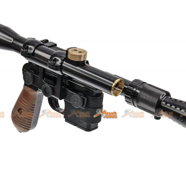 6mm Armorer Works K00001 DL44 Smuggler Blaster GBB Pistol RIF