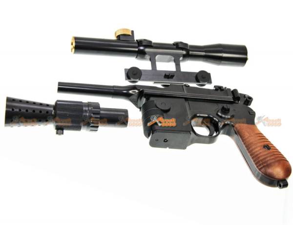 6mm Armorer Works K00001 DL44 Smuggler Blaster GBB Pistol RIF - Image 13
