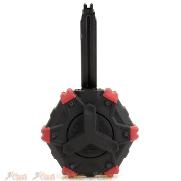 ArmoreWorks VX Glock 350rds Adaptive Drum Magazine for Marui WE AW VX G17 G18c G19 G23 G26 G34 GBB - Image 6