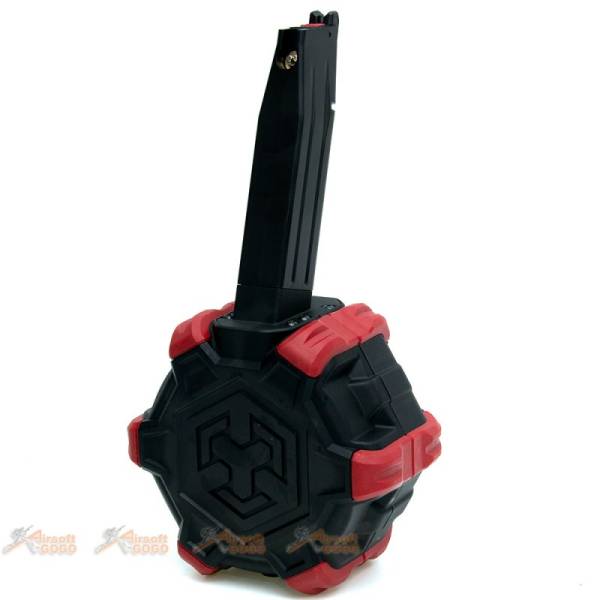 AW Custom We-tech GBB 350rds Drum Magazine for Tokyo Marui / WE-Tech / AW Hi-Capa - Image 3