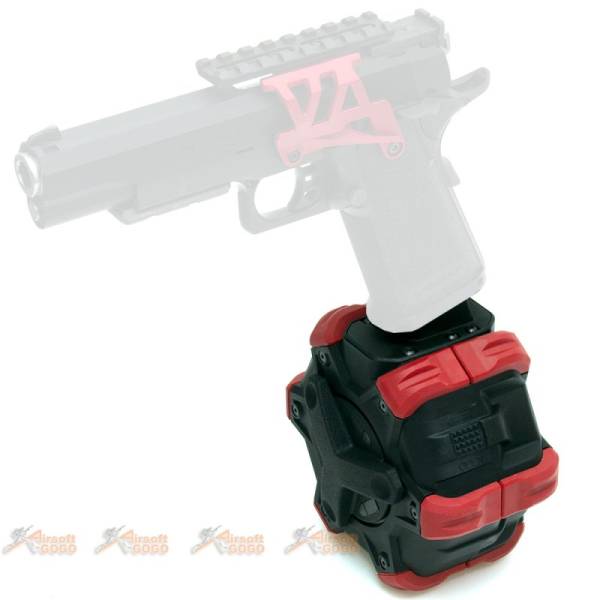 AW Custom We-tech GBB 350rds Drum Magazine for Tokyo Marui / WE-Tech / AW Hi-Capa - Image 4