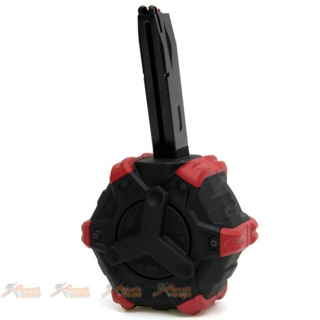 AW Custom M9 We-tech GBB 350rds Drum Magazine for Tokyo Marui / WE-Tech / AW