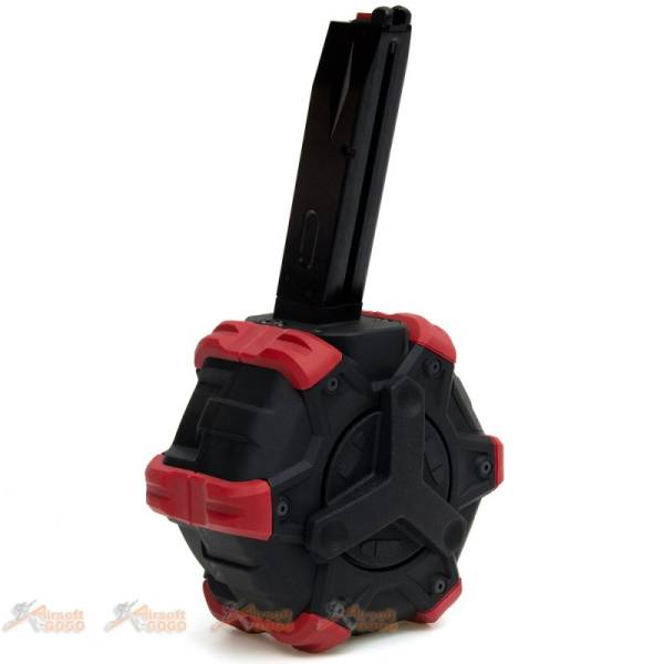 AW Custom M9 We-tech GBB 350rds Drum Magazine for Tokyo Marui / WE-Tech / AW - Image 5