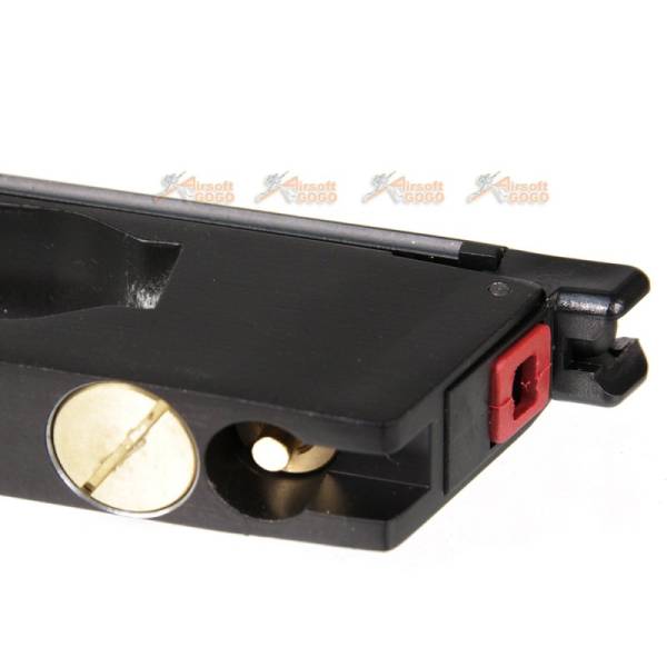 AW 1911 Metal Single Stack Co2 Magazine for AW EMG 1911 Airsoft GBB (Black) - Image 3