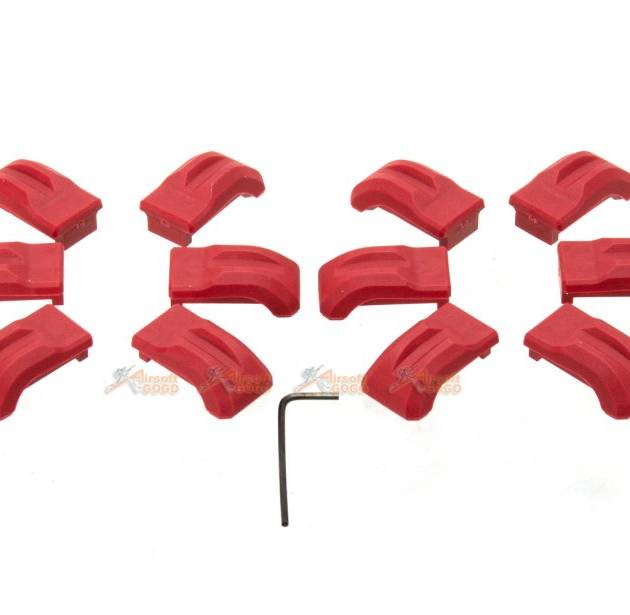 AW Custom Shockproof Pads for Adaptive Drum Magazine (Red)
