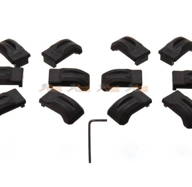 AW Custom Shockproof Pads for Adaptive Drum Magazine (Black)