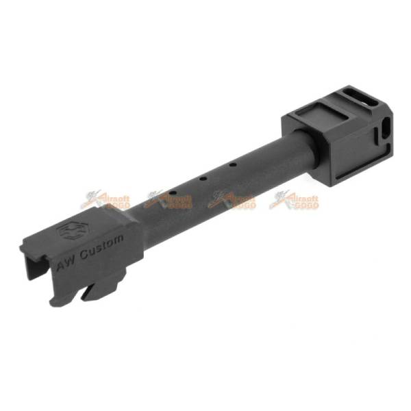 Armorer works VX Series Compensator with Outer Barrel Kit (Stranded / MOD 1) for AW VX7 & Blu series / WE G17, G18C Series - Image 2