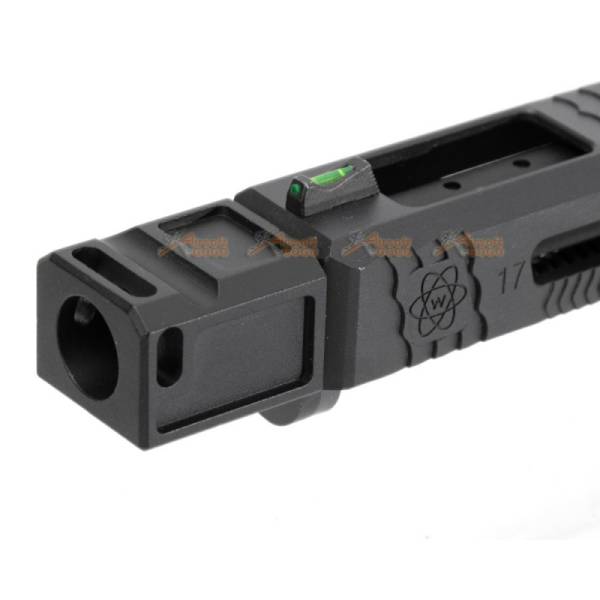 Armorer works VX Series Compensator with Outer Barrel Kit (Stranded / MOD 1) for AW VX7 & Blu series / WE G17, G18C Series - Image 4