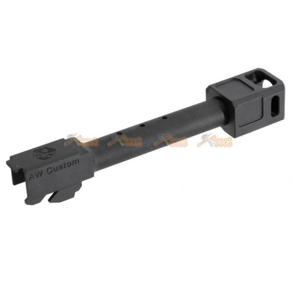 Armorer works VX Series Compensator with Outer Barrel Kit (Stranded / MOD 2) for AW VX7 & Blu series / WE G17, G18C Series - Image 2