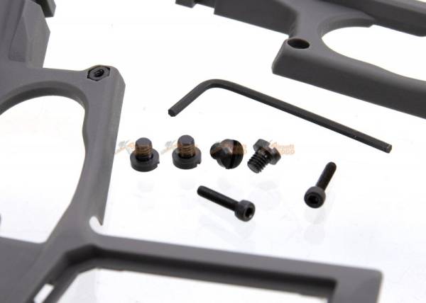 AW CUSTOM 1911 Rail Add On Kit For AW NE/ WE 1911 GBB (Non-Railed Ver.) - Grey - Image 2