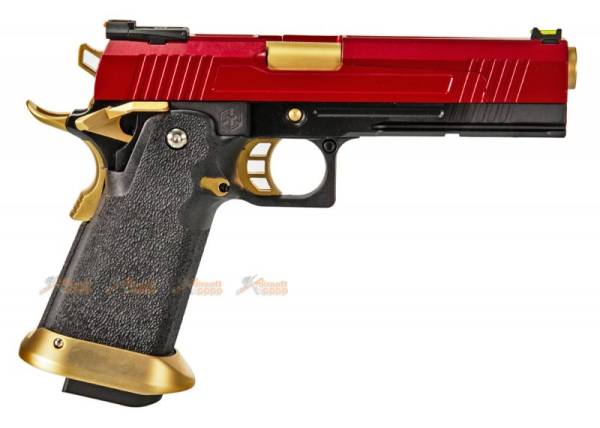 Armorer Works HX1004 Hi-Speed HI-Capa 5.1 GBB Pistol (Red) - Image 10