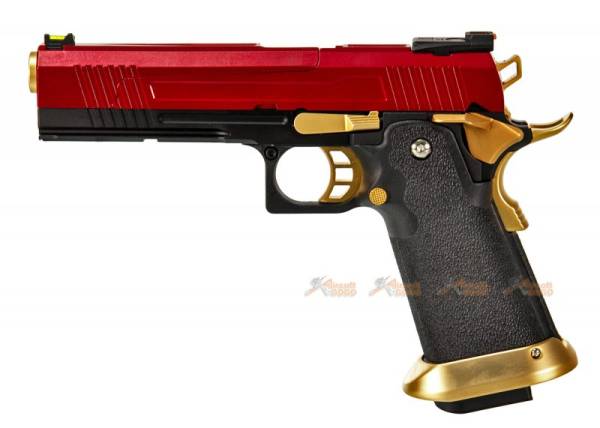 Armorer Works HX1004 Hi-Speed HI-Capa 5.1 GBB Pistol (Red) - Image 6