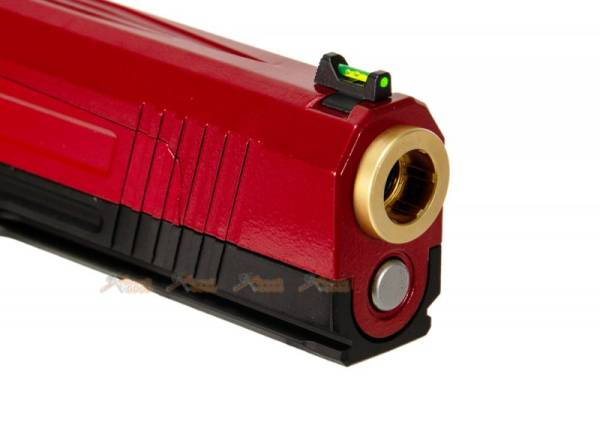 Armorer Works HX1004 Hi-Speed HI-Capa 5.1 GBB Pistol (Red) - Image 2